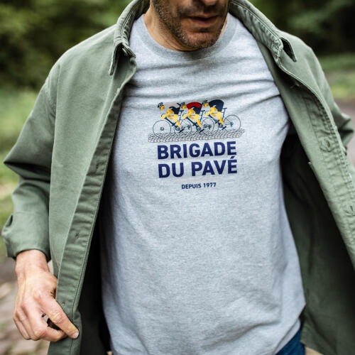Brigade du Pavé t-shirt grey