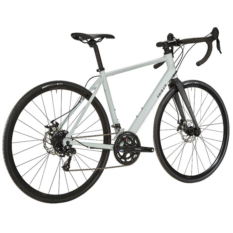 Bicicletă de șosea RC120 Disc Gri 