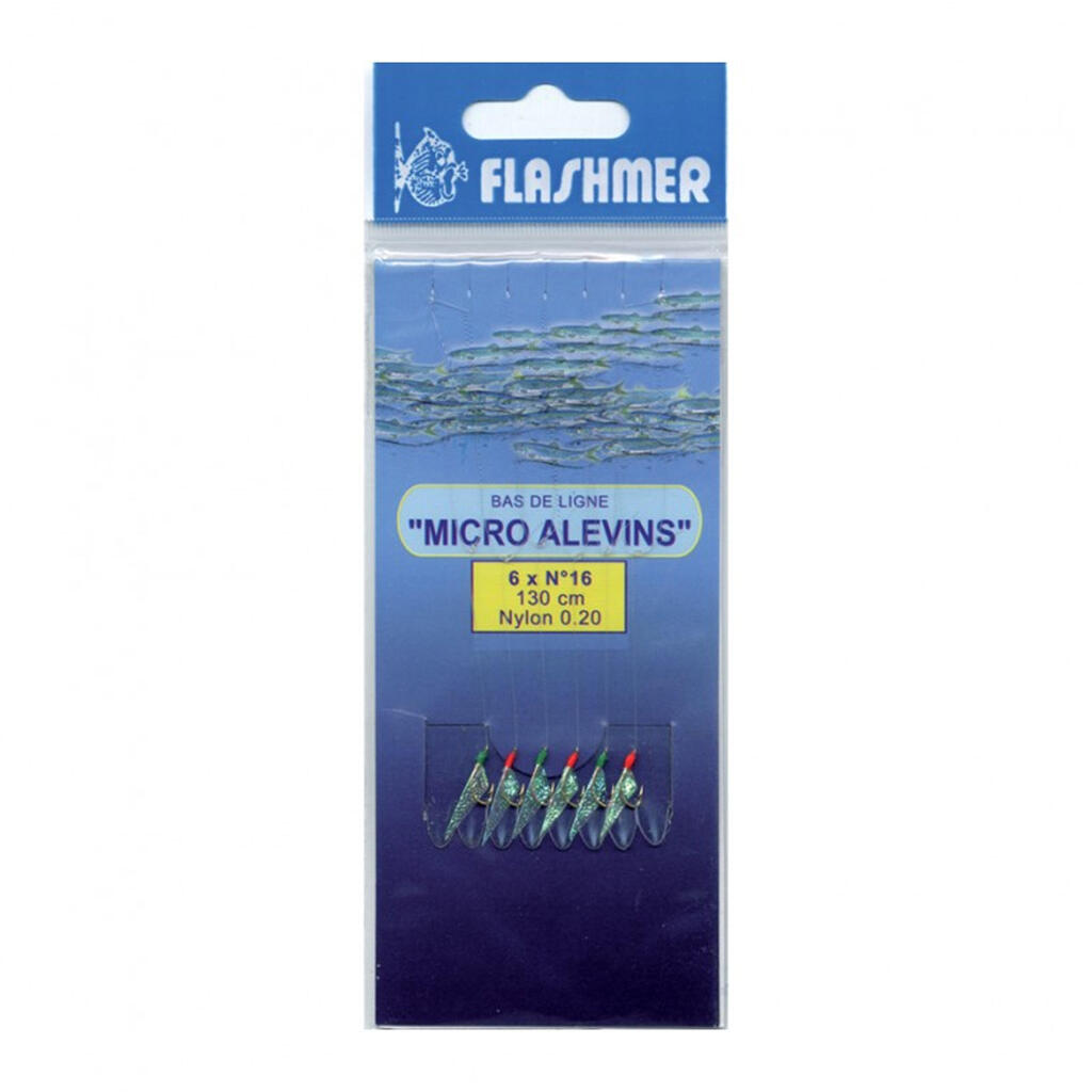 Micromit 8 Hooks No. 16 Sea Fishing Leader