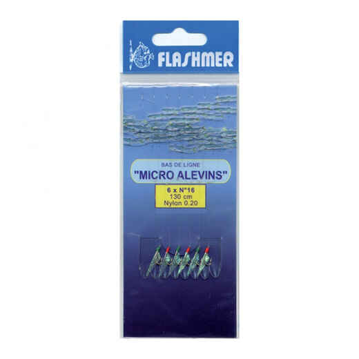 
      Micromit 8 Hooks No. 16 Sea Fishing Leader
  