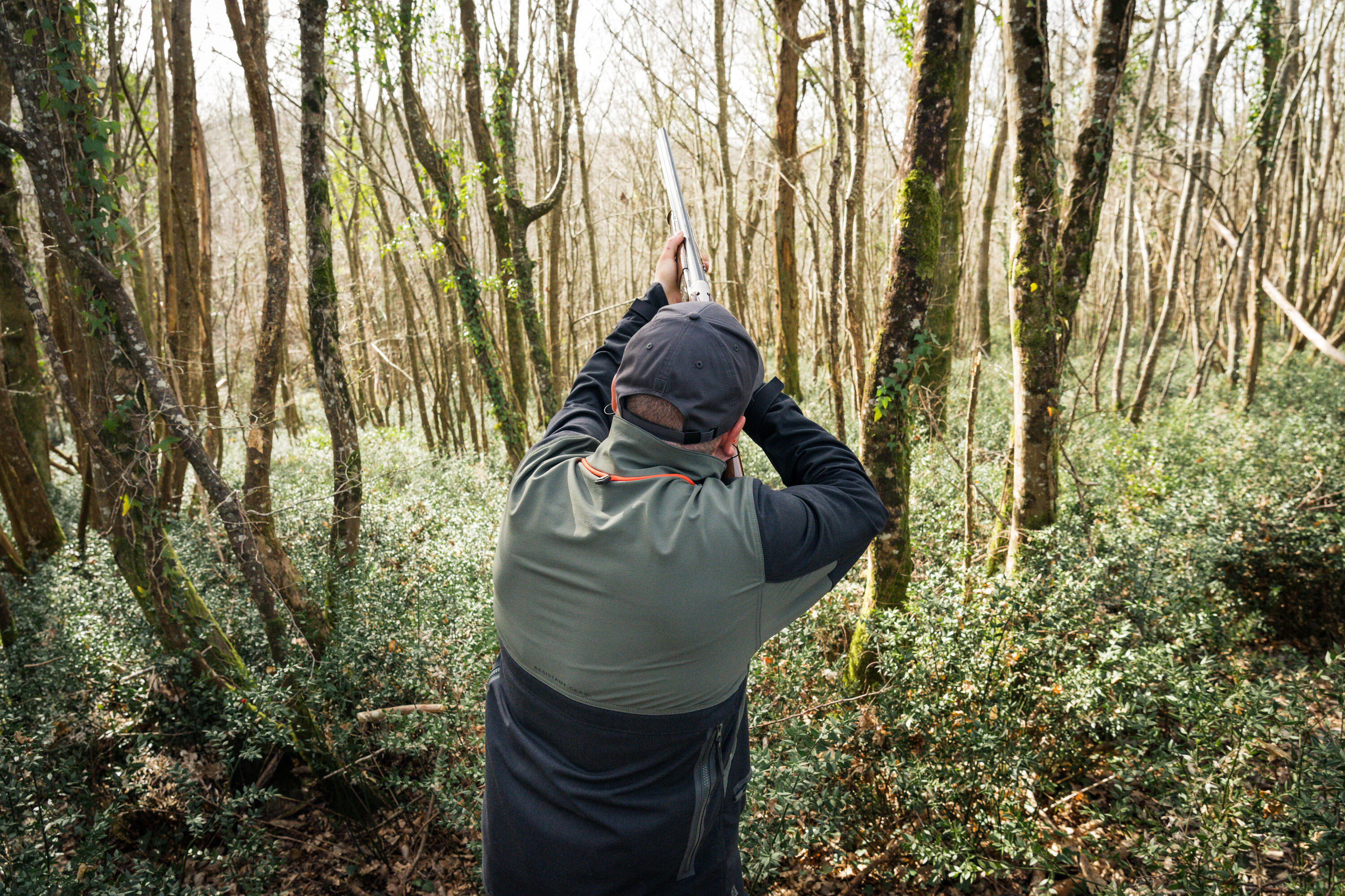 Giacca caccia RENFORT 900 bosco traspirante 16/19
