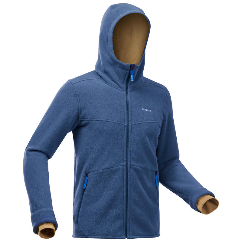 Chaqueta polar cálida de senderismo - SH100 ULTRA-WARM - hombre 