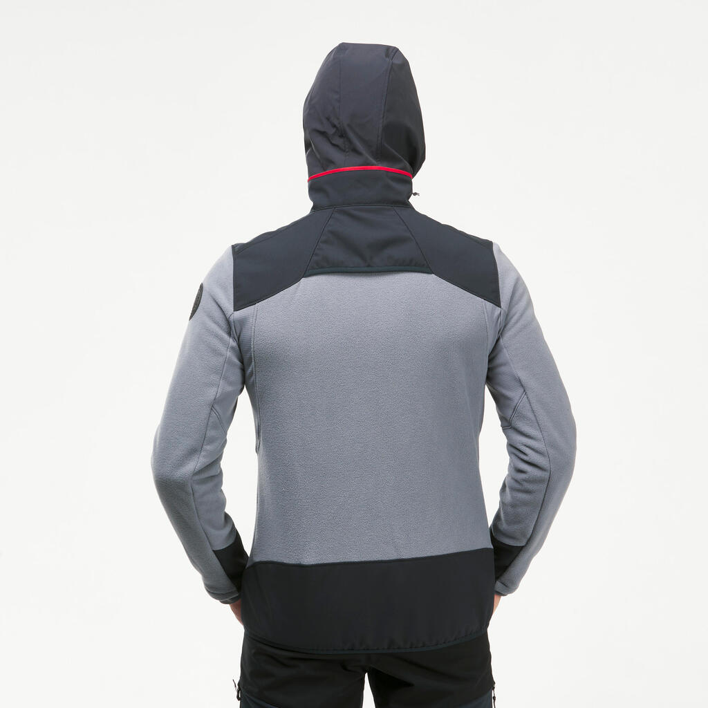 Men's Hiking Warm Fleece Jacket SH500 X-Warm.