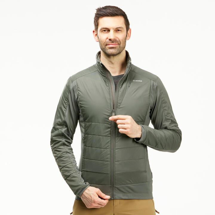 Men’s Hybrid Warm Hiking Fleece Jacket SH900 X-Warm - Decathlon