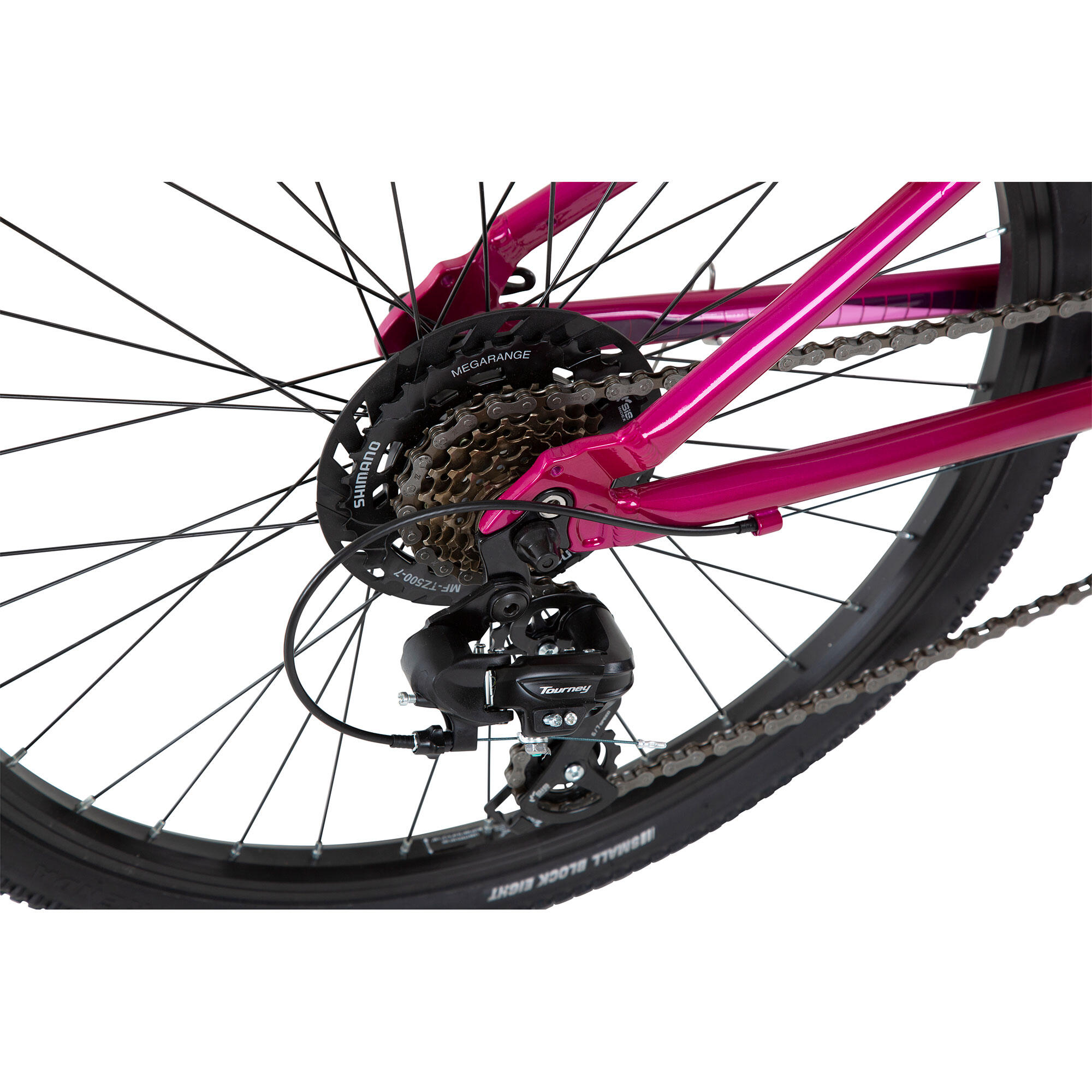 Cuda Trace Kids Bike, Purple - 24\