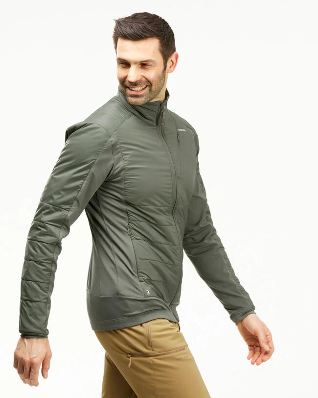 Warm hybride fleece wandeljack voor heren - SH900 Mountain