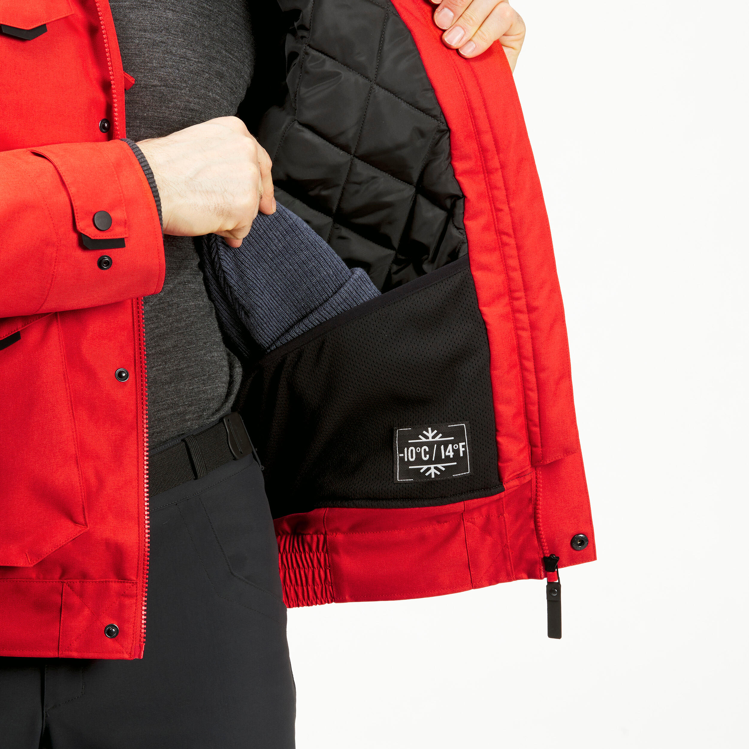 Men’s Waterproof Winter Hiking Jacket SH500 -10°C 7/11