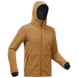 Men’s Warm Hiking Fleece Jacket - SH100 U-Warm
