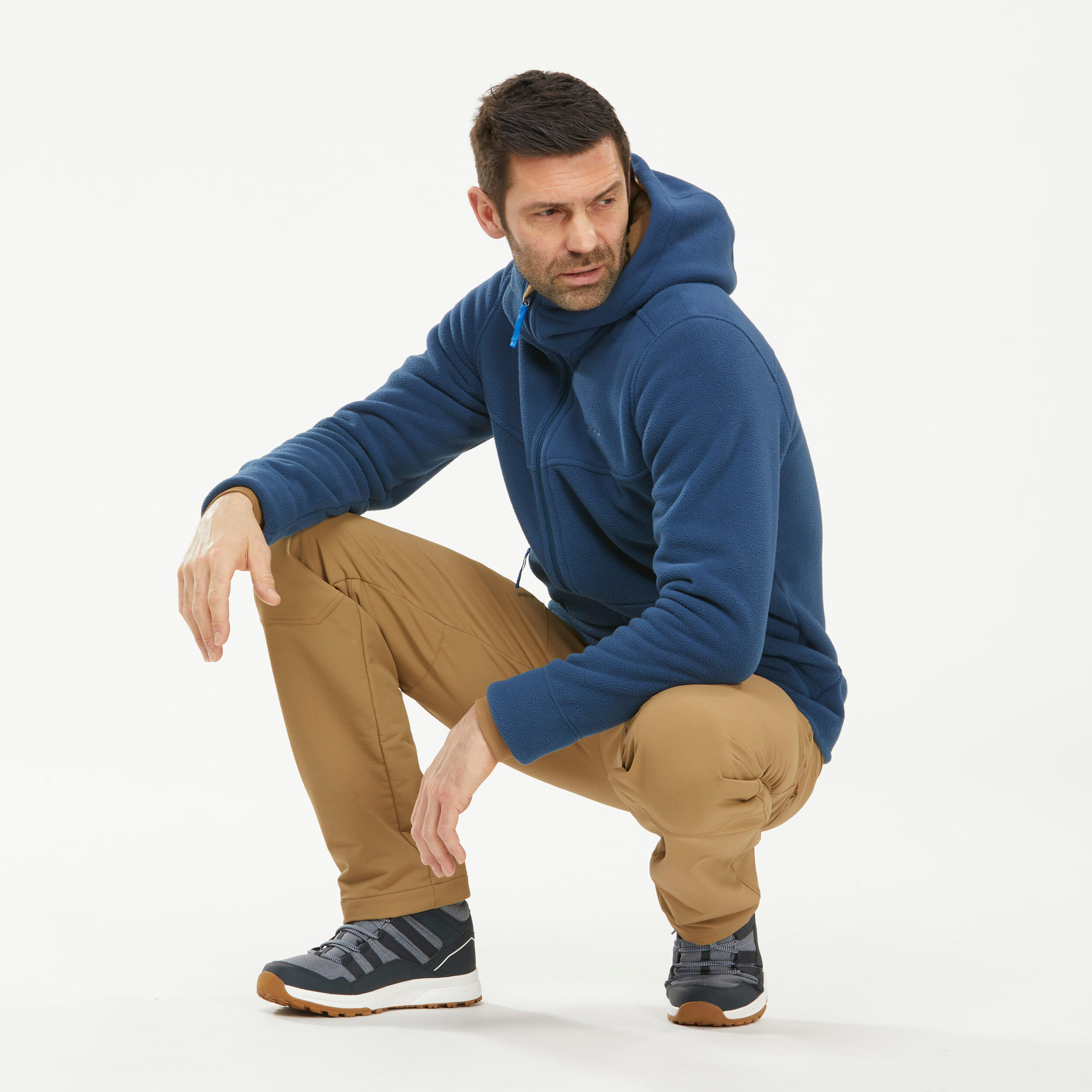 Veste polaire chaude de randonnee SH500 Homme QUECHUA Decathlon