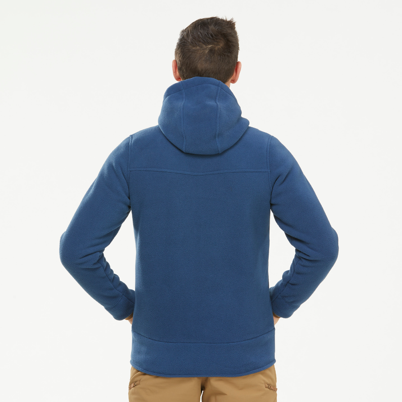 Veste polaire chaude de randonnee SH100 ULTRA WARM Homme pour les clubs et collectivites Decathlon Pro