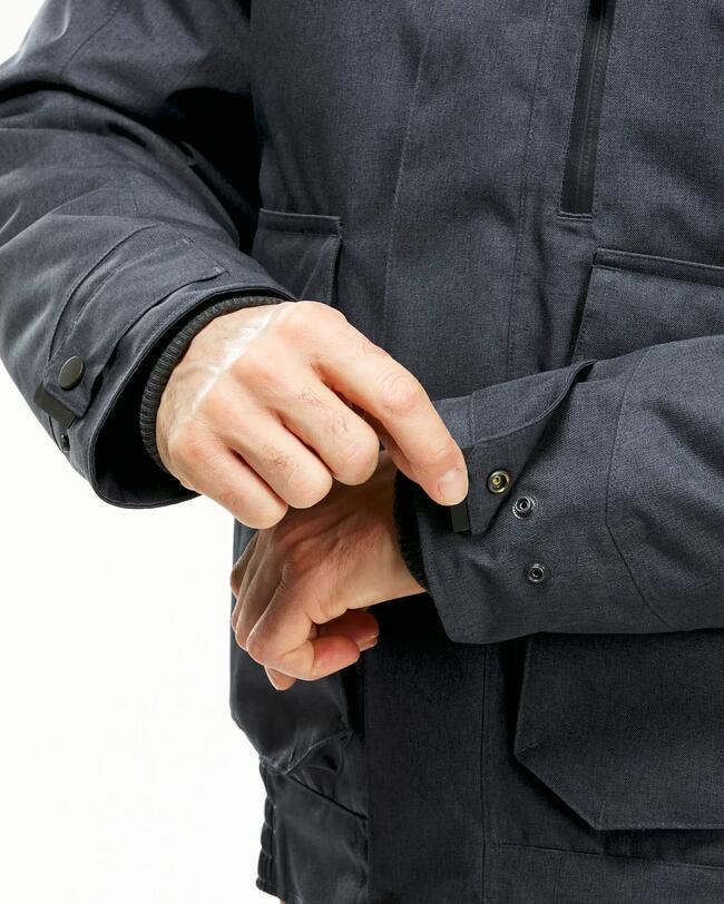 Chaqueta de invierno impermeable de senderismo Hombre SH500 -10 °C