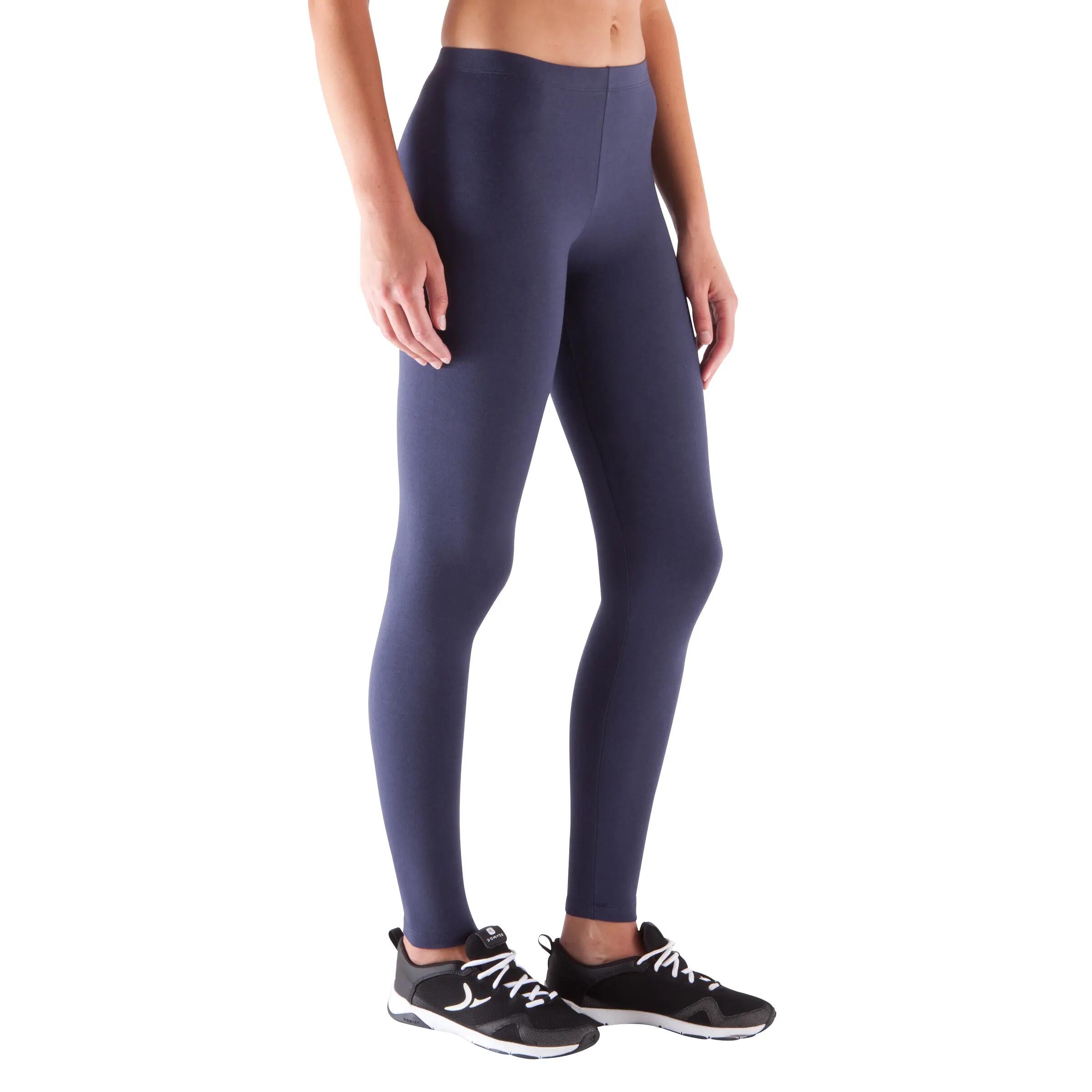 Salto Women's Slim-Fit Fitness Leggings - Navy Blue 2/10