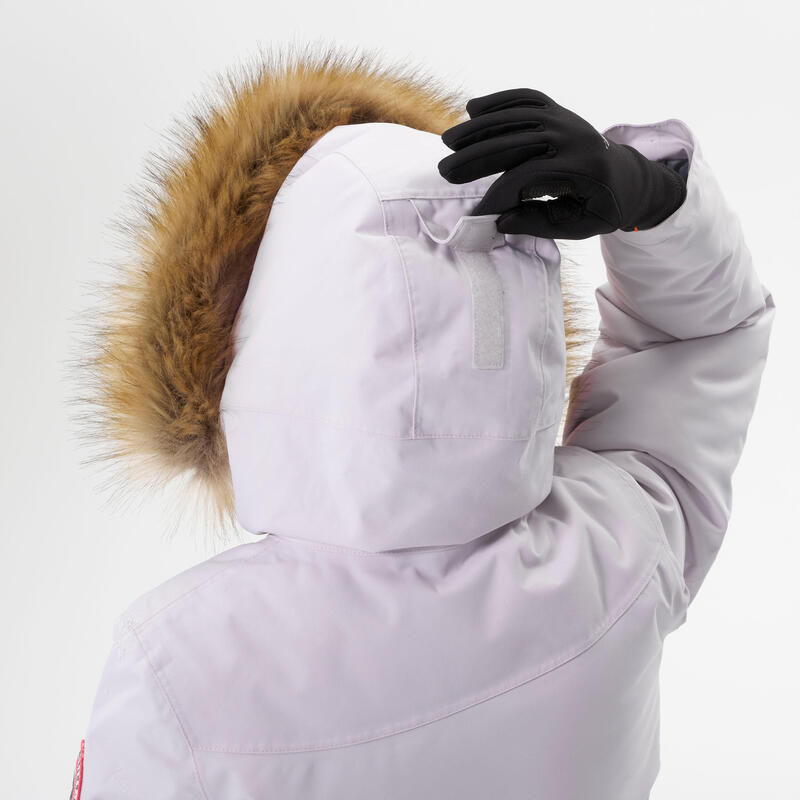 7 至 15 歲兒童 -20°C 防水冬季登山健行外套 SH100 X-Warm