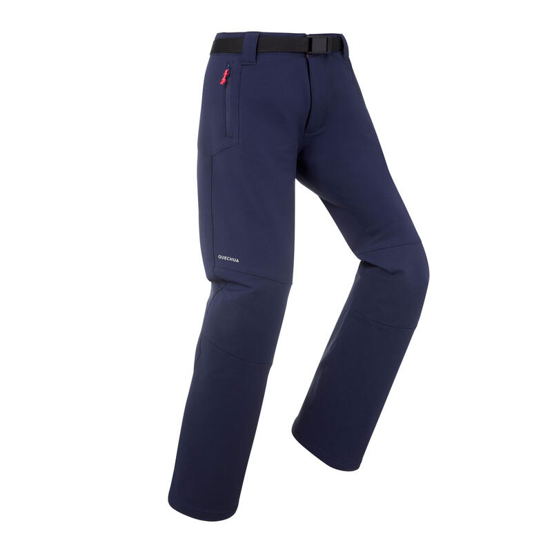 Plave dečje ekstra-tople pantalone SH500 X-WARM (od 7 do 15 godina)