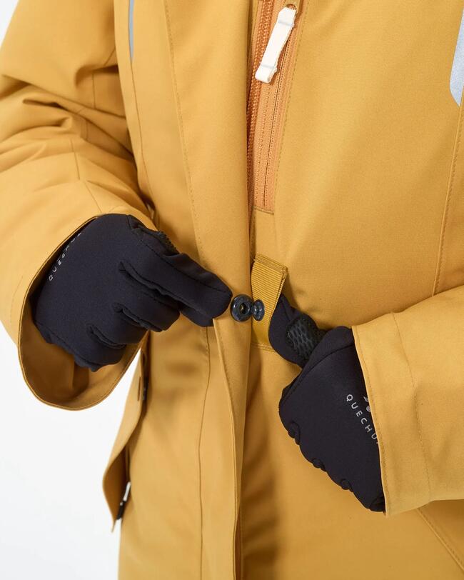 KIDS’ WARM AND WATERPROOF HIKING PARKA - SH900 -17°C - 7-15 YEARS