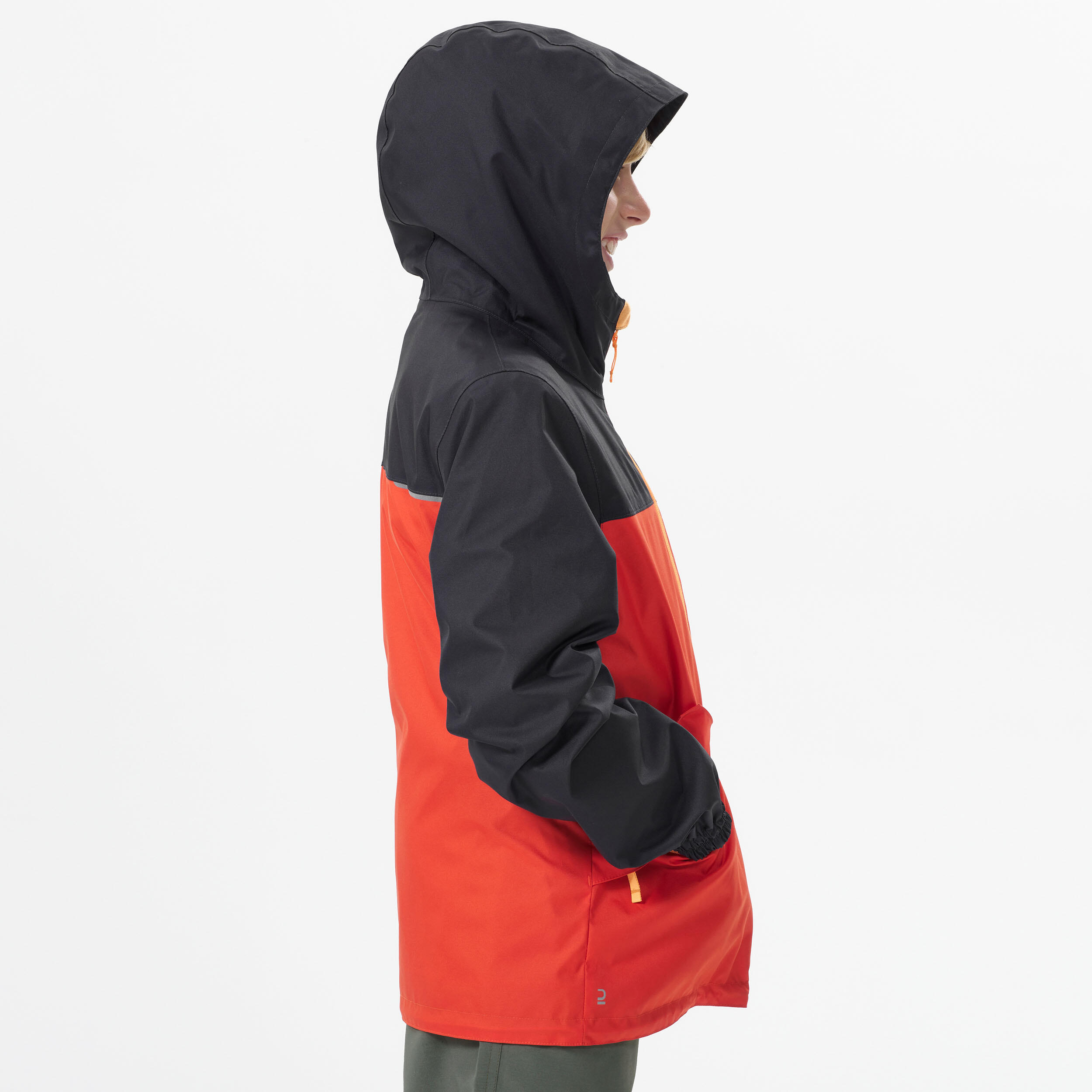 KIDS’ 3-in-1 WATERPROOF HIKING JACKET - SH100 WARM + 1°C - AGES 7-15 4/10