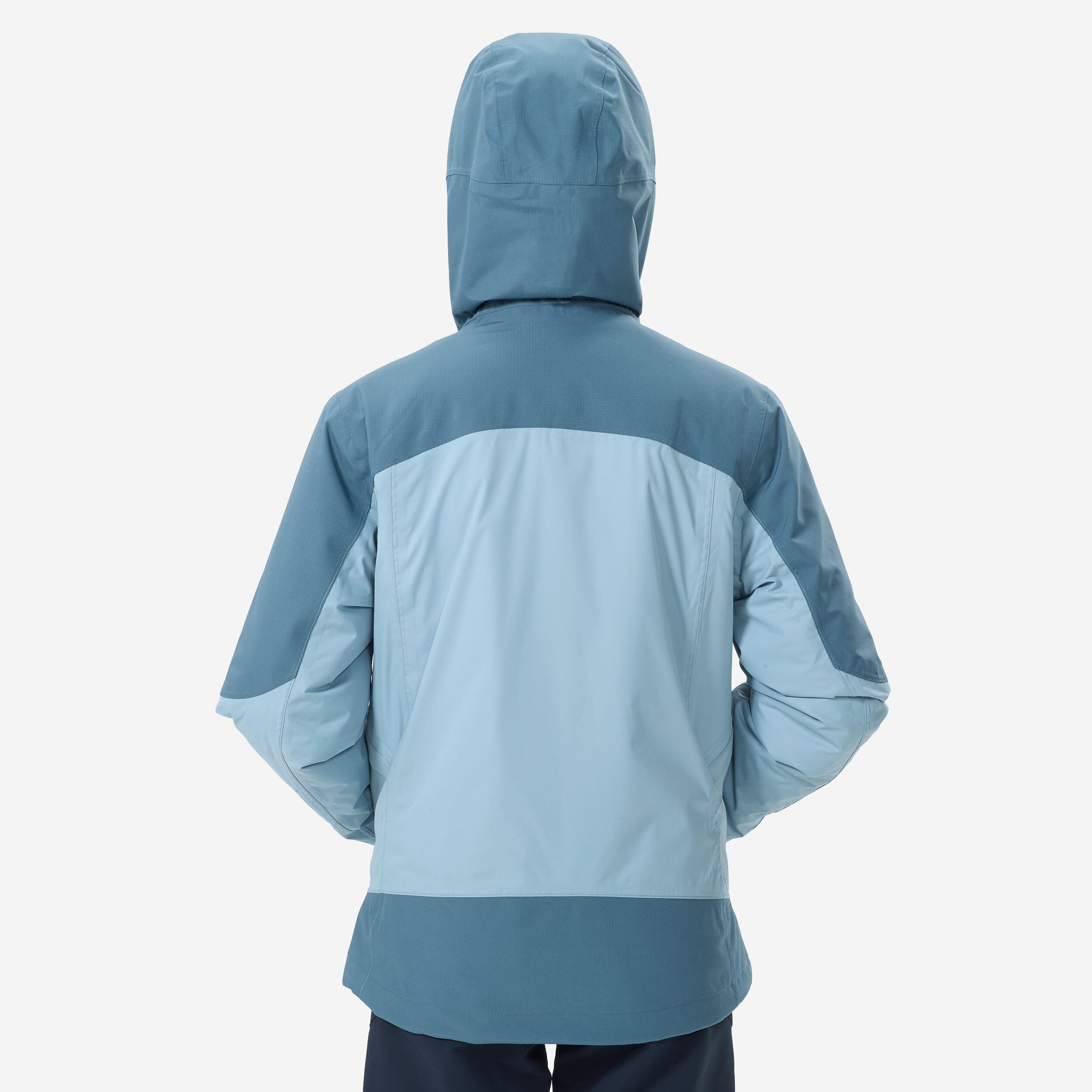 KIDS’ WARM AND WATERPROOF 3-in-1 HIKING JACKET - SH500  MTN -10°C - 7-15 YEARS 4/7
