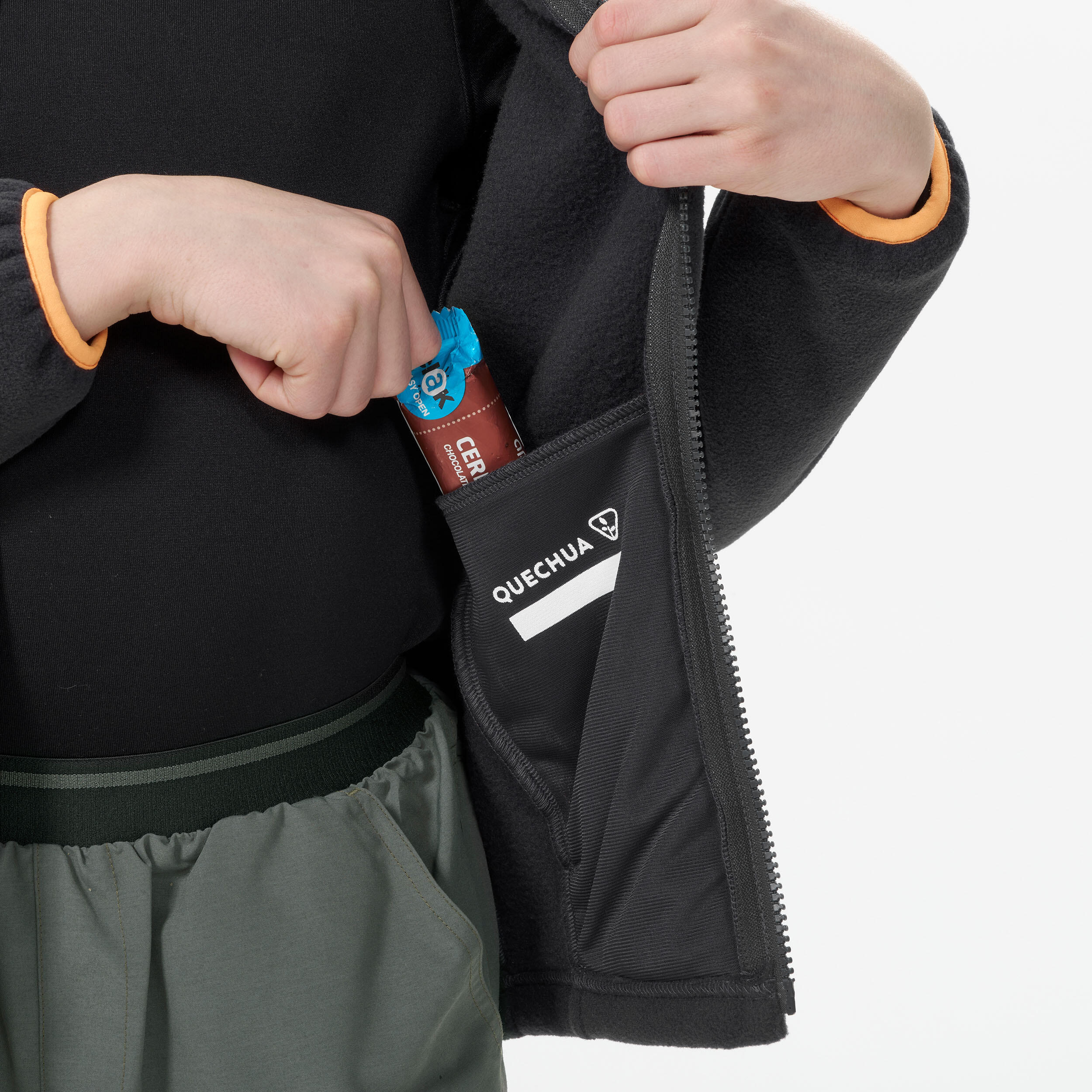 KIDS’ 3-in-1 WATERPROOF HIKING JACKET - SH100 WARM + 1°C - AGES 7-15 8/10