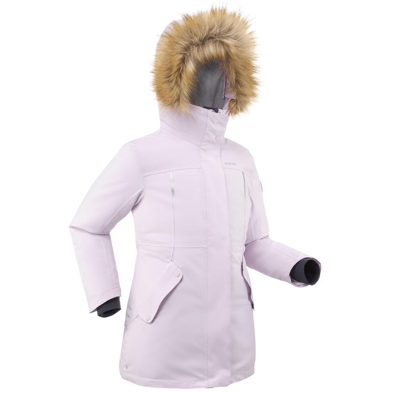 7 至 15 歲兒童 -20°C 防水冬季登山健行外套 SH100 X-Warm