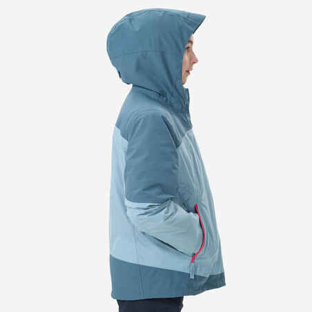 KIDS’ WARM AND WATERPROOF 3-in-1 HIKING JACKET - SH500  MTN -10°C - 7-15 YEARS