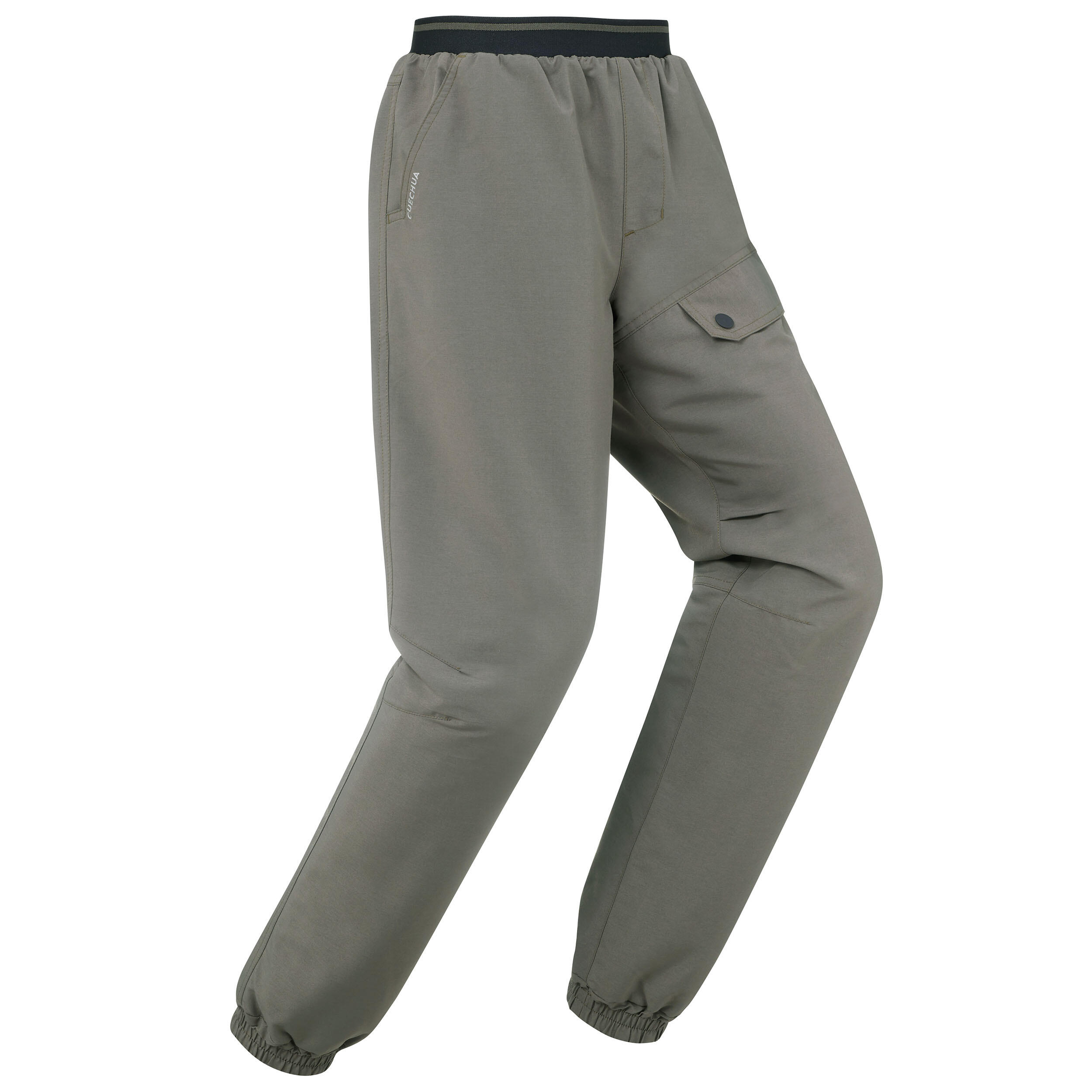 Kids’ warm water-repellent hiking trousers - sh100 - 7-15 years