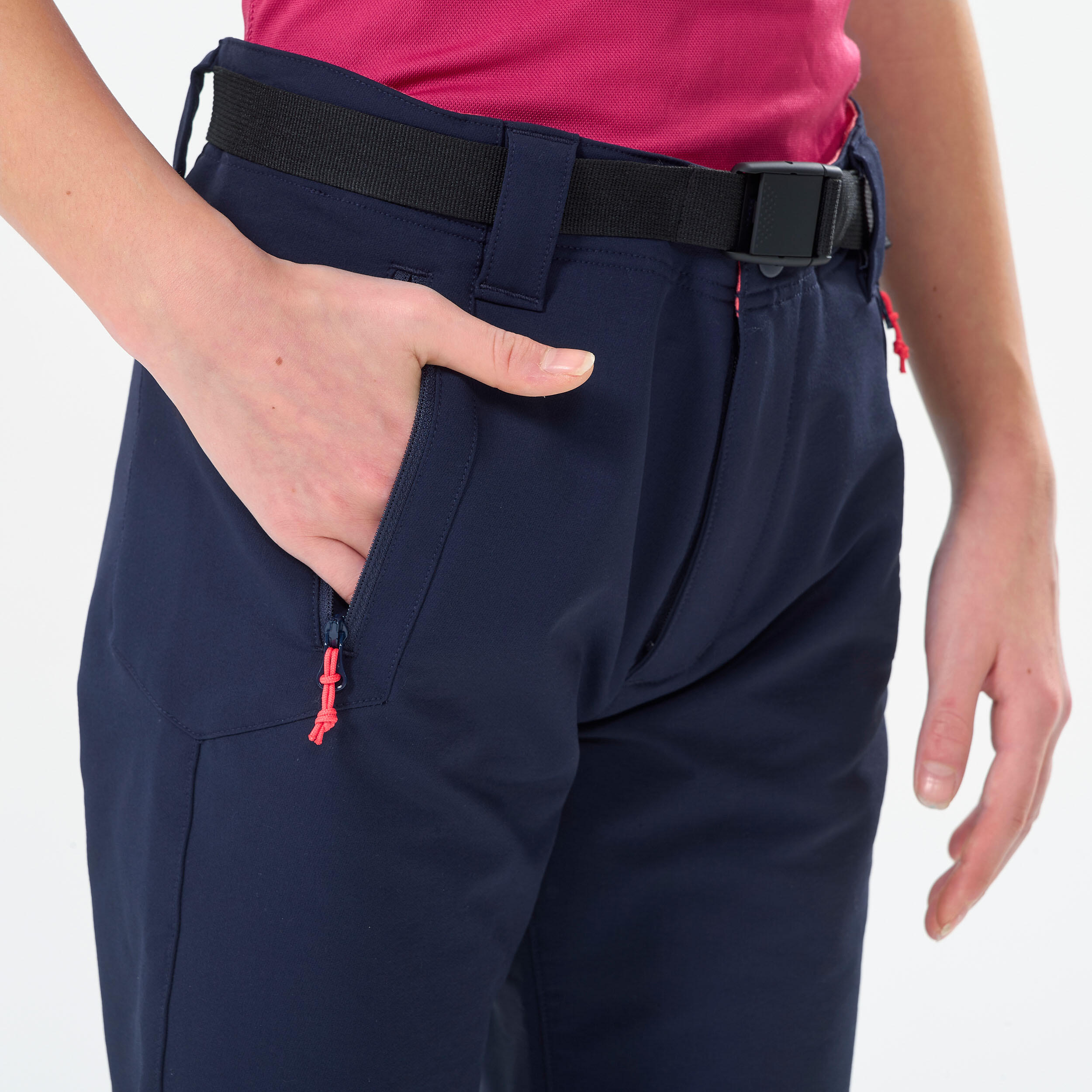 KIDS’ HIKING TROUSERS - SH500 X-WARM - AGES 7-15 2/5