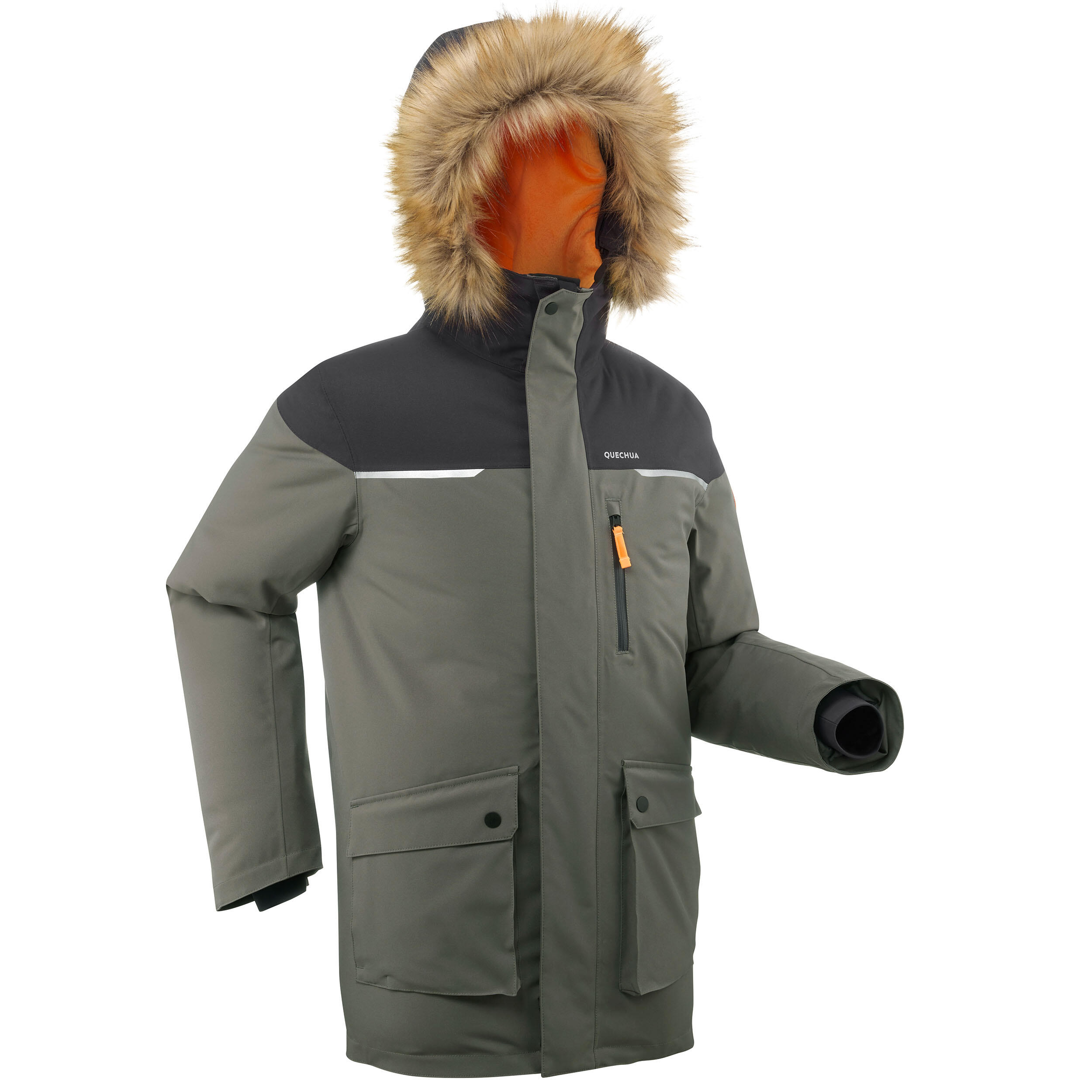 QUECHUA Kids’ Waterproof Winter Hiking Parka SH500 Ultra-Warm -23°C 7-15 Years