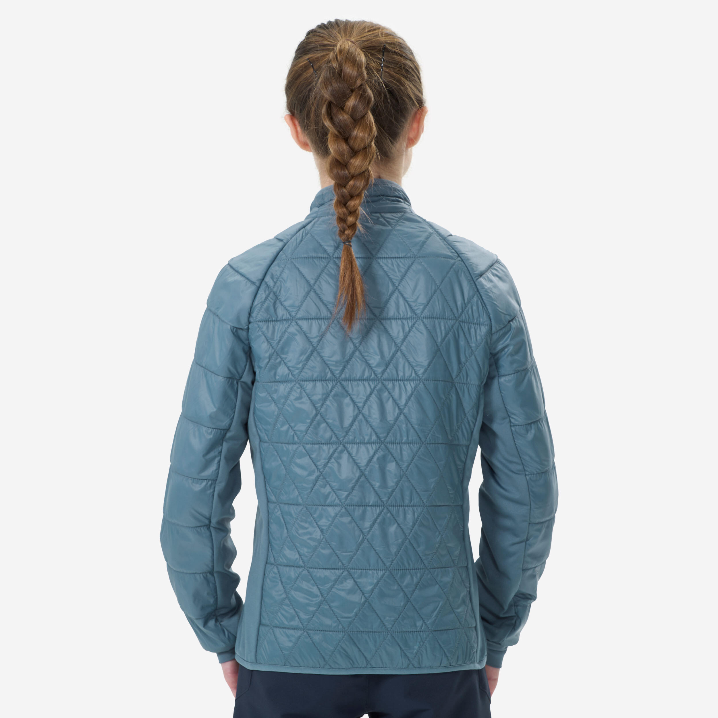 KIDS’ WARM AND WATERPROOF 3-in-1 HIKING JACKET - SH500  MTN -10°C - 7-15 YEARS 6/7