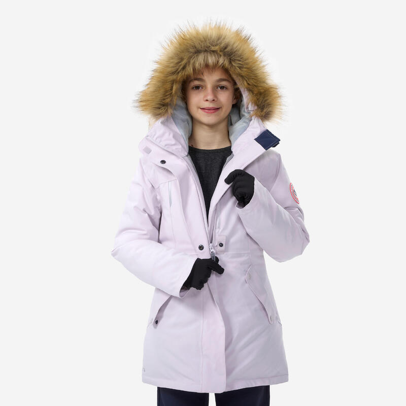 Kids’ Waterproof Winter Hiking Parka SH500 Ultra-Warm -20°C 7-15 Years