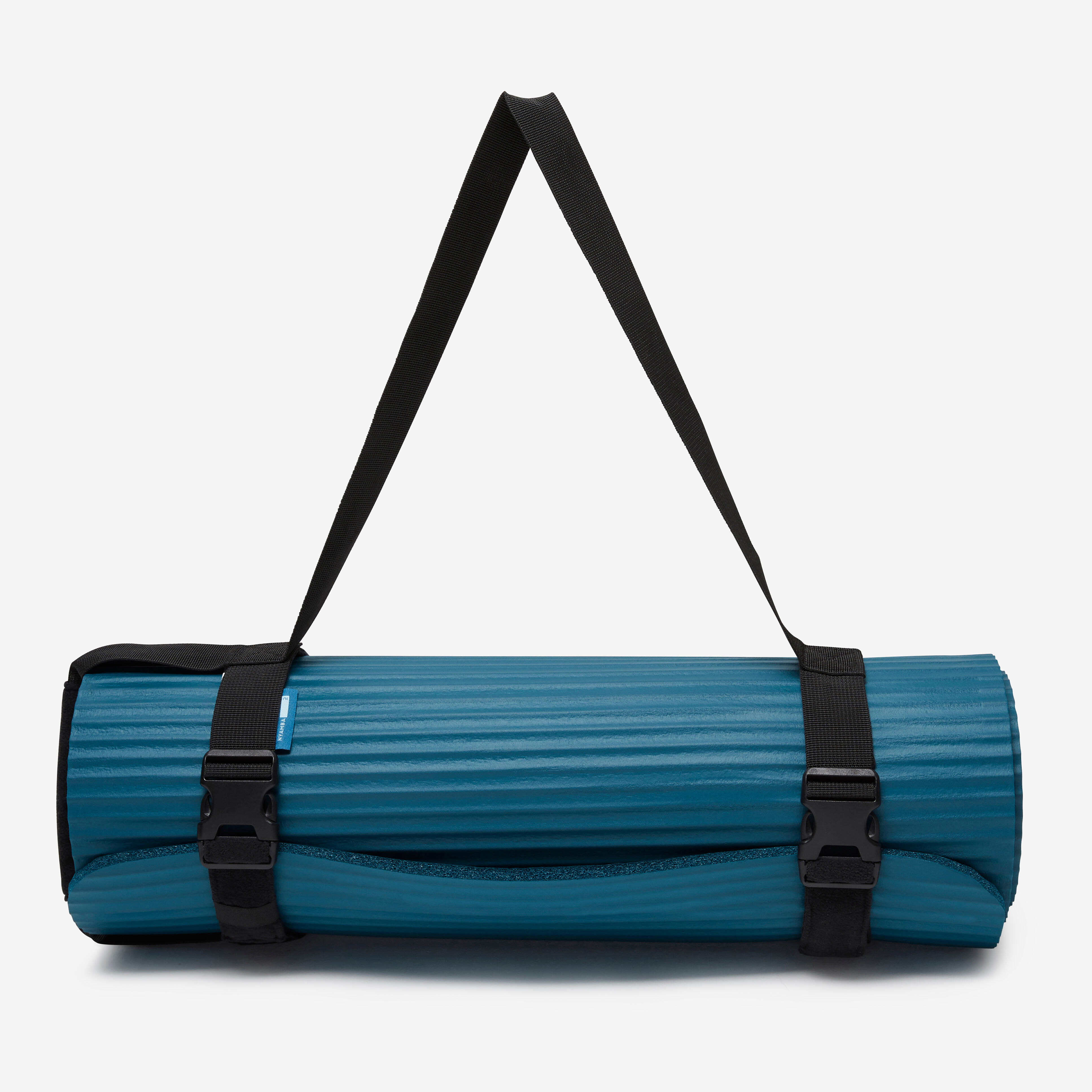 Zeus Solid Color Exercise Fitness Yoga Mat Holder Shoulder Strap Carrier  Tie Belt 