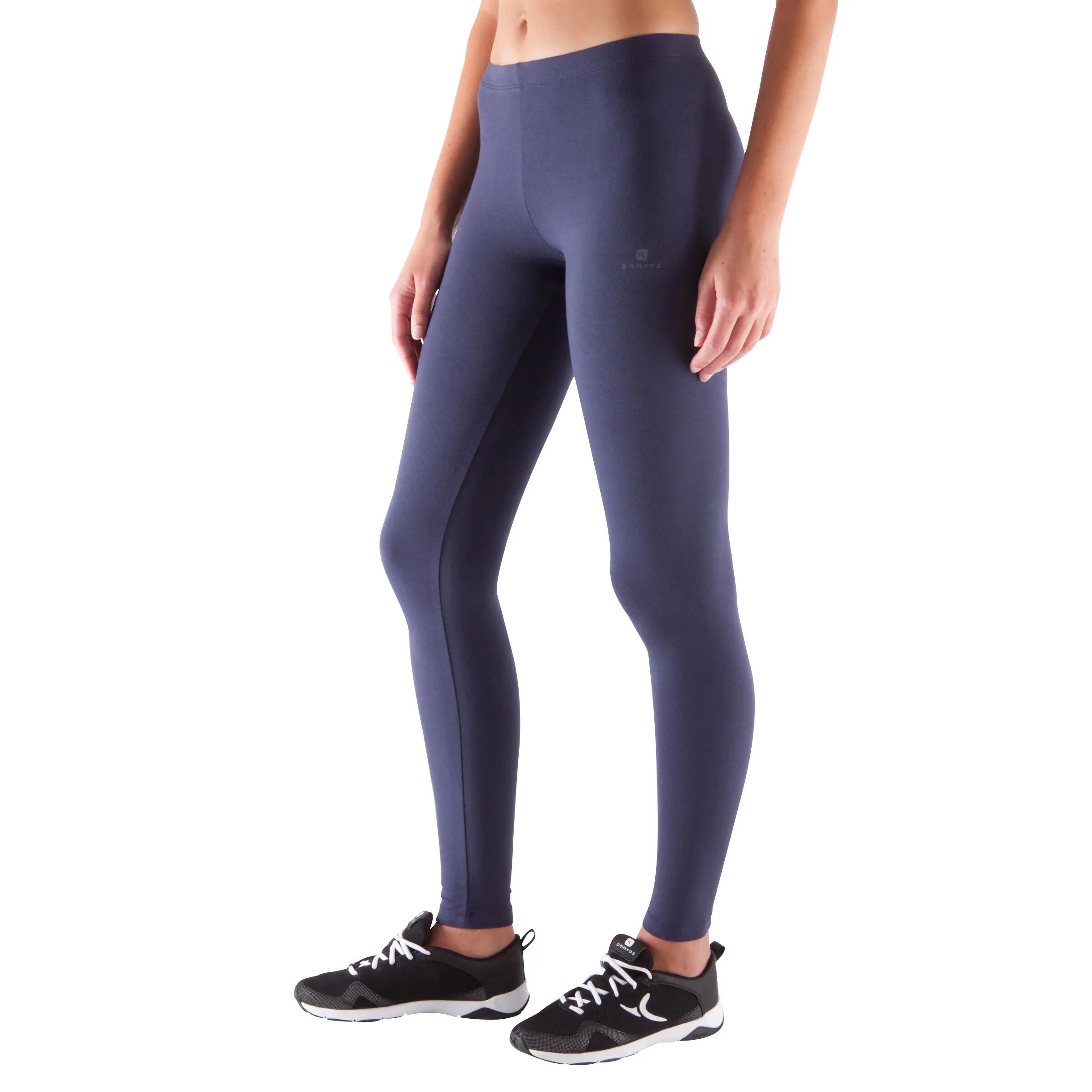 Salto Women's Slim-Fit Fitness Leggings - Navy Blue 4/10