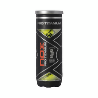 Tube de 3 balles de padel pressurisées - Nox Pro Titanium