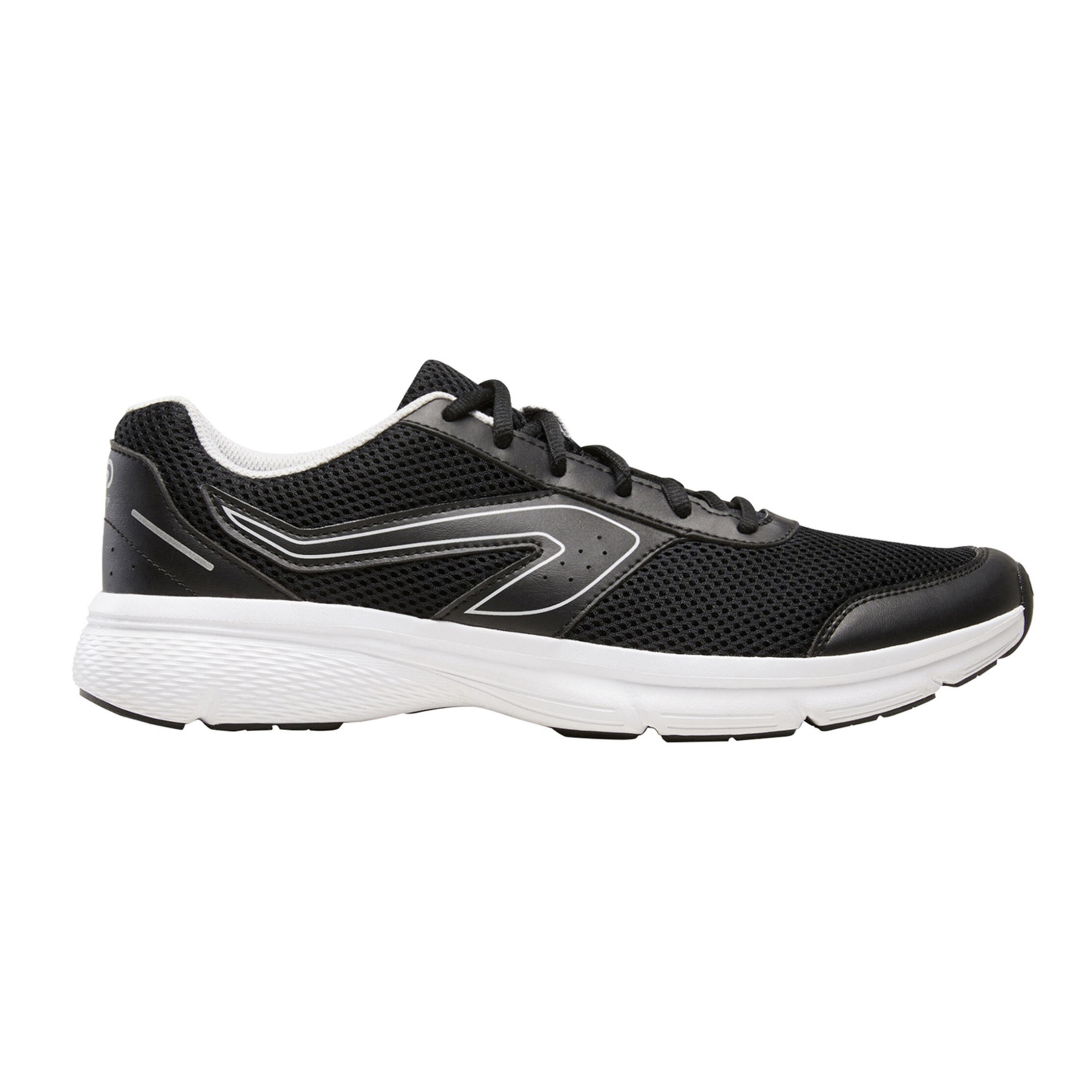 MEN'S JOGGING SHOES RUN CUSHION - BLACK 