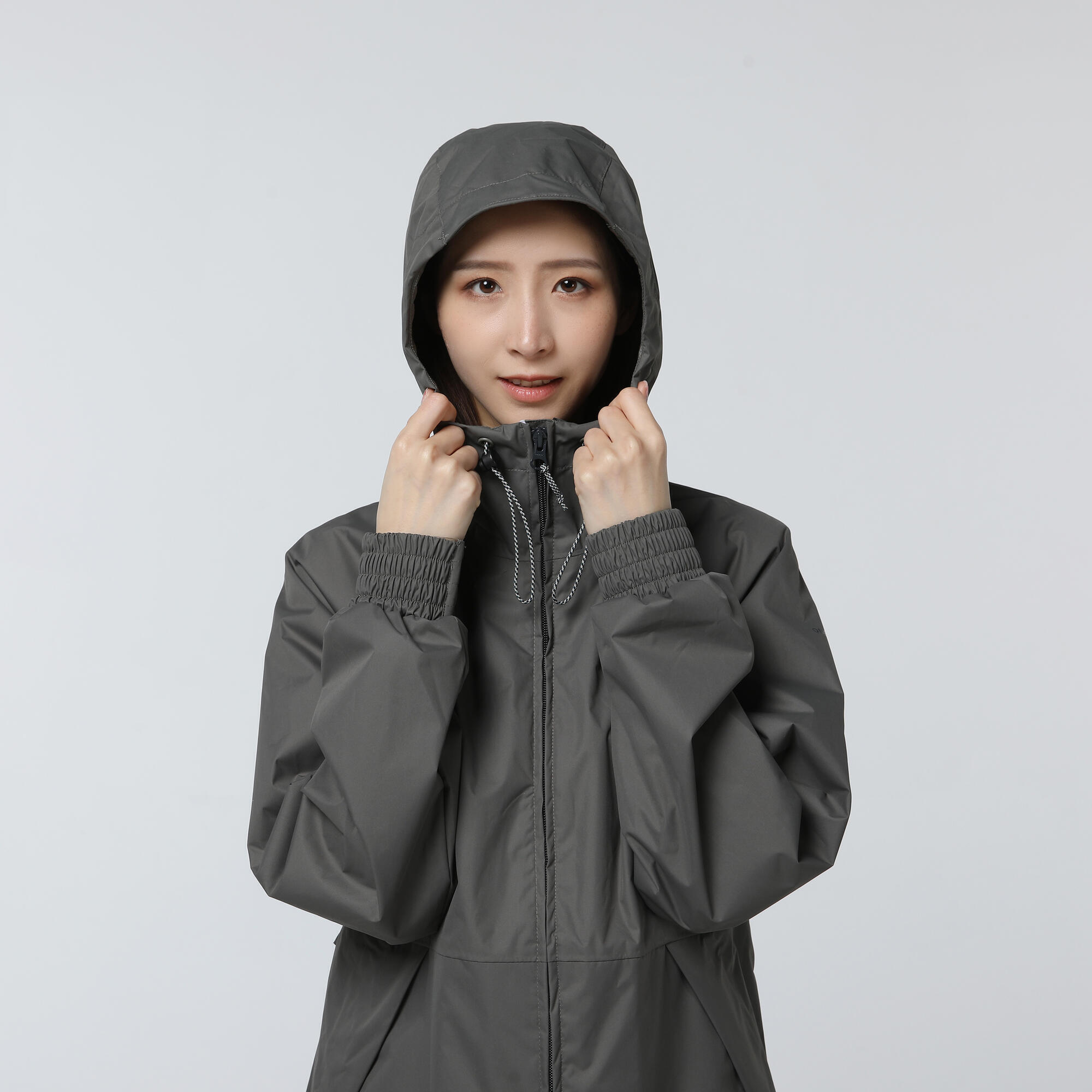 Women’s Waterproof Hiking Jacket, Raincut Long - QUECHUA