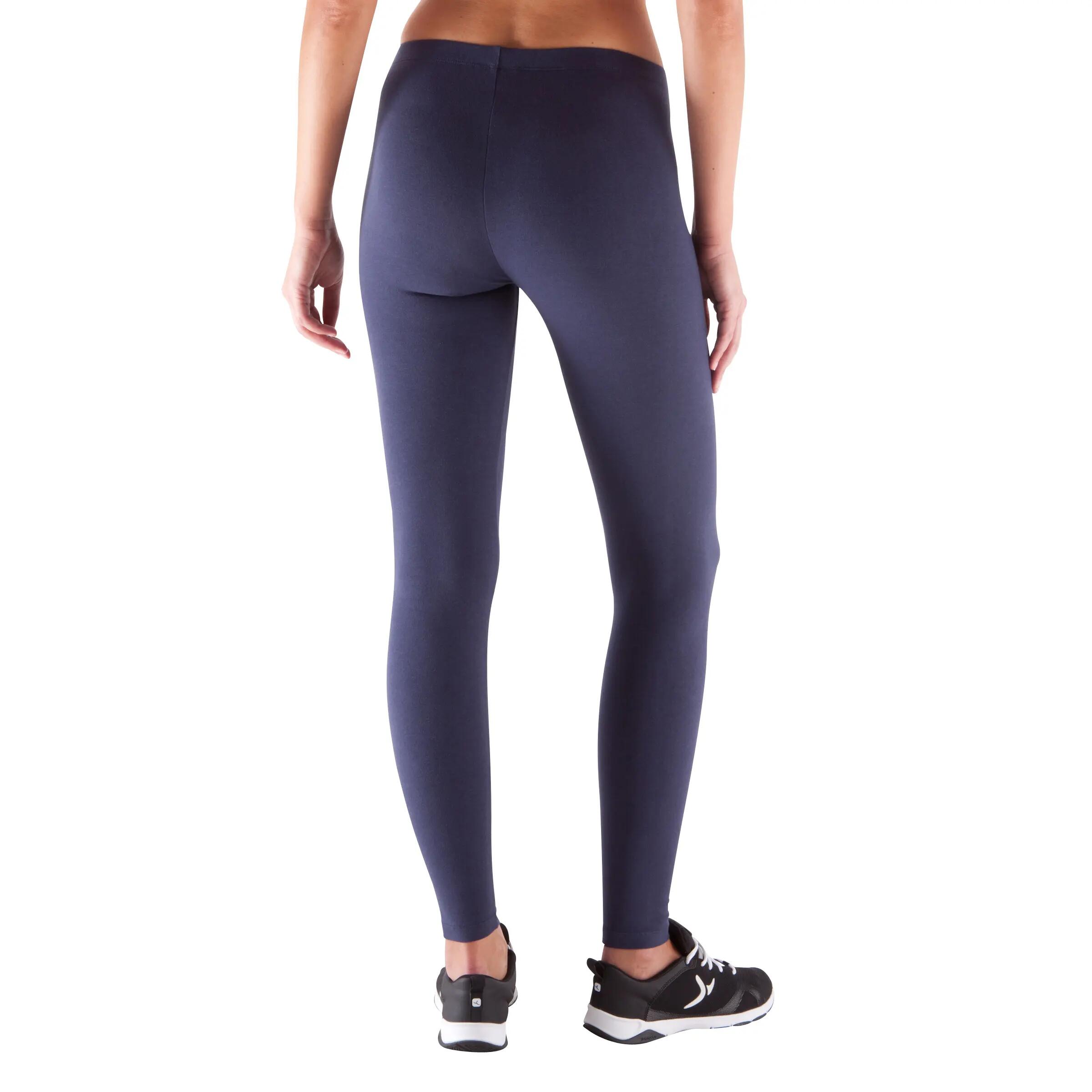 Salto Women's Slim-Fit Fitness Leggings - Navy Blue 3/10