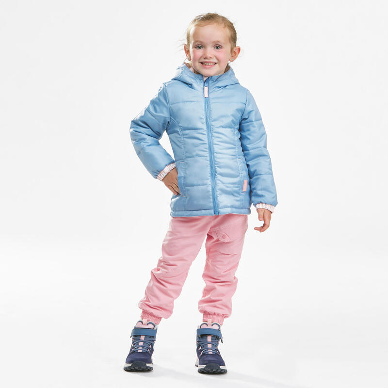 2 至 6 歲兒童保暖防潑水登山健行長褲 SH100 X-WARM