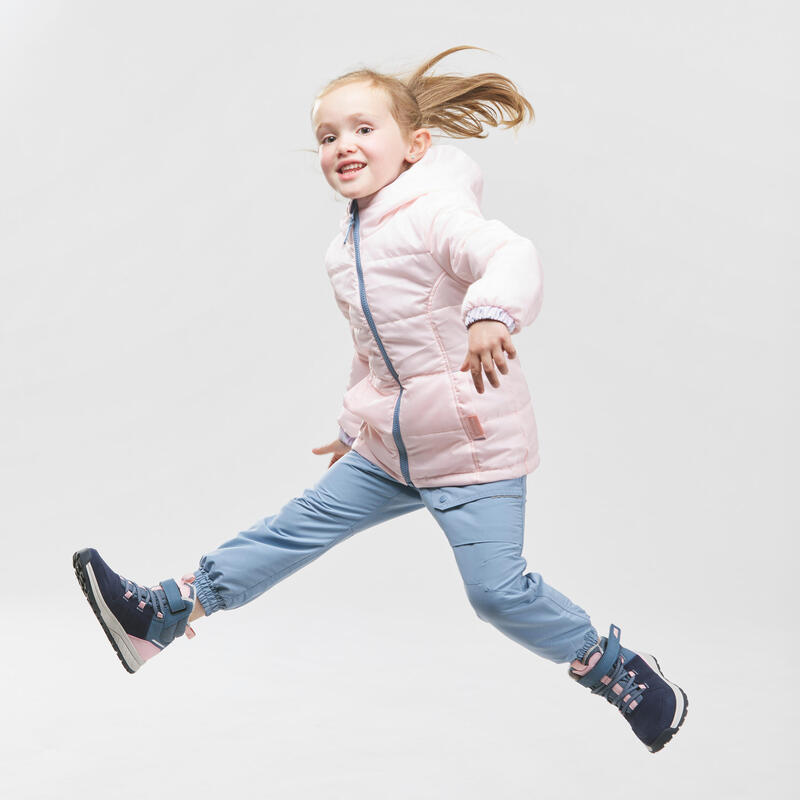 VESTE HIVER IMPERMÉABLE DE RANDONNÉE - SH100 WARM - ENFANT 2 - 6 ANS