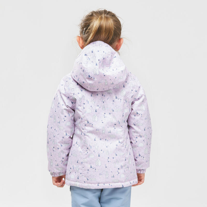 VESTE HIVER IMPERMÉABLE DE RANDONNÉE - SH100 WARM - ENFANT 2 - 6 ANS