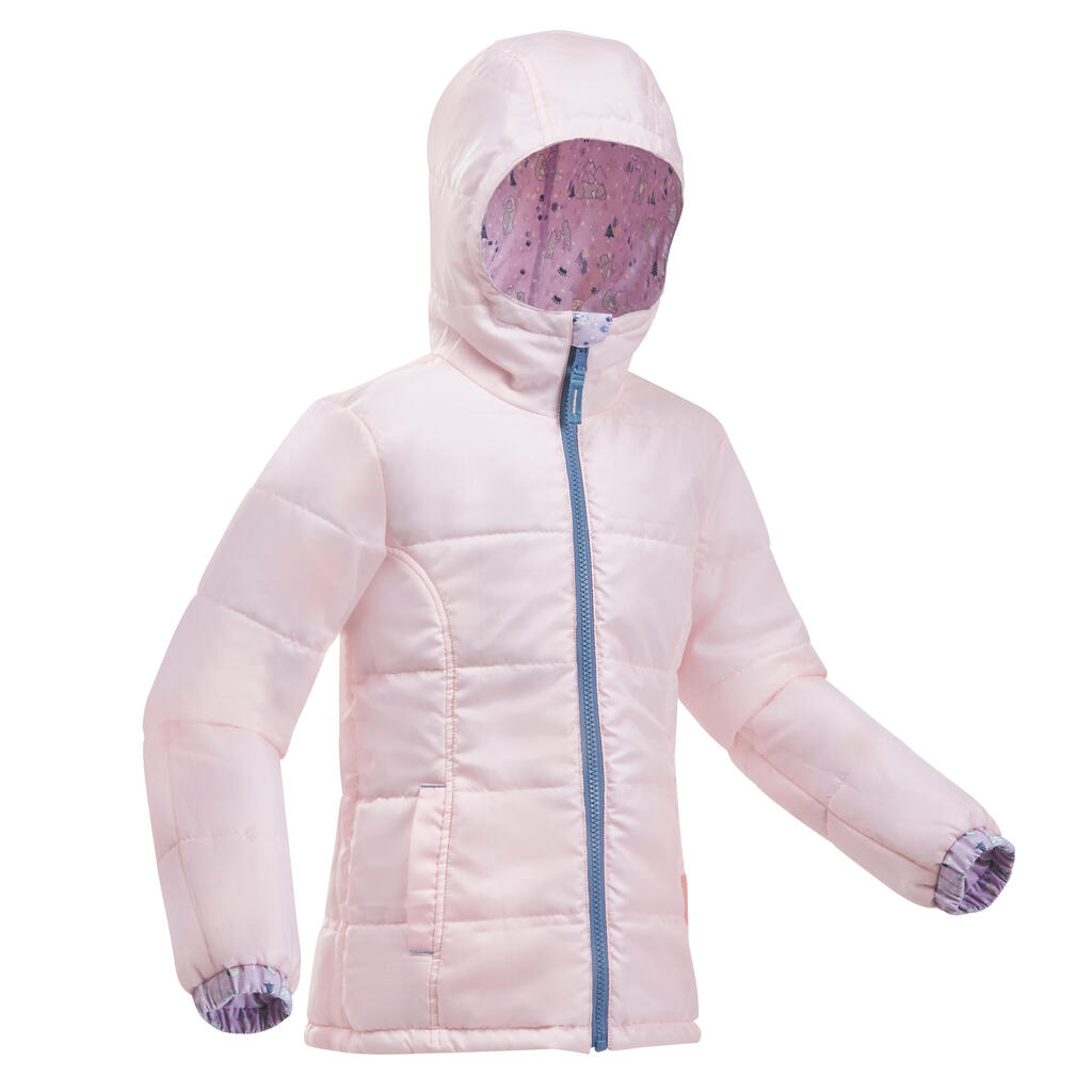 Bērnu silta, ūdensnecaurlaidīga pārgājienu ziemas jaka “SH100”