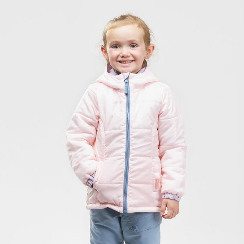 VESTE HIVER IMPERMÉABLE DE RANDONNÉE - SH100 WARM - ENFANT 2 - 6 ANS