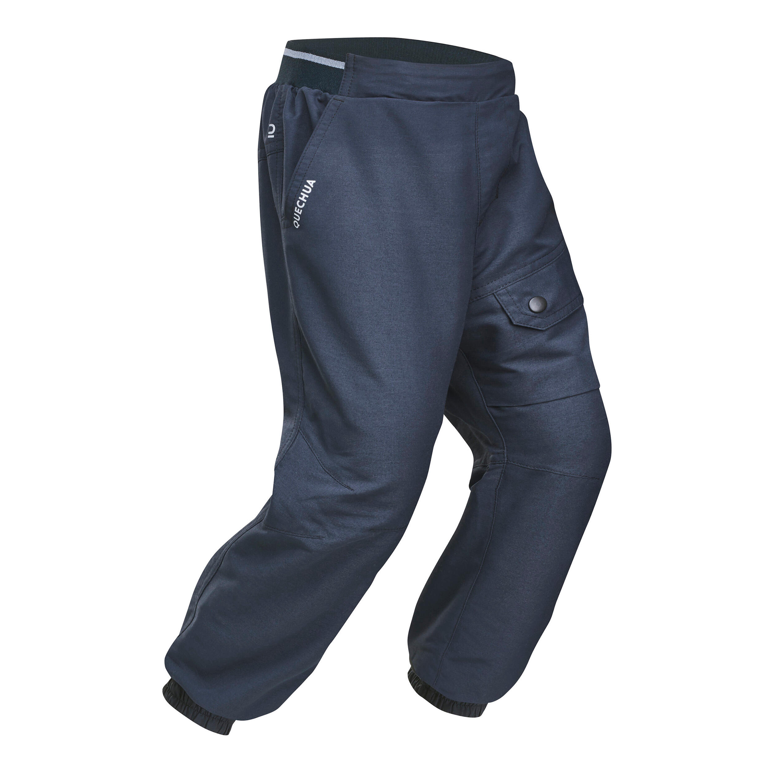 Kids’ Water-Repellent Hiking Pants, SH 100 Age 2–6 - QUECHUA