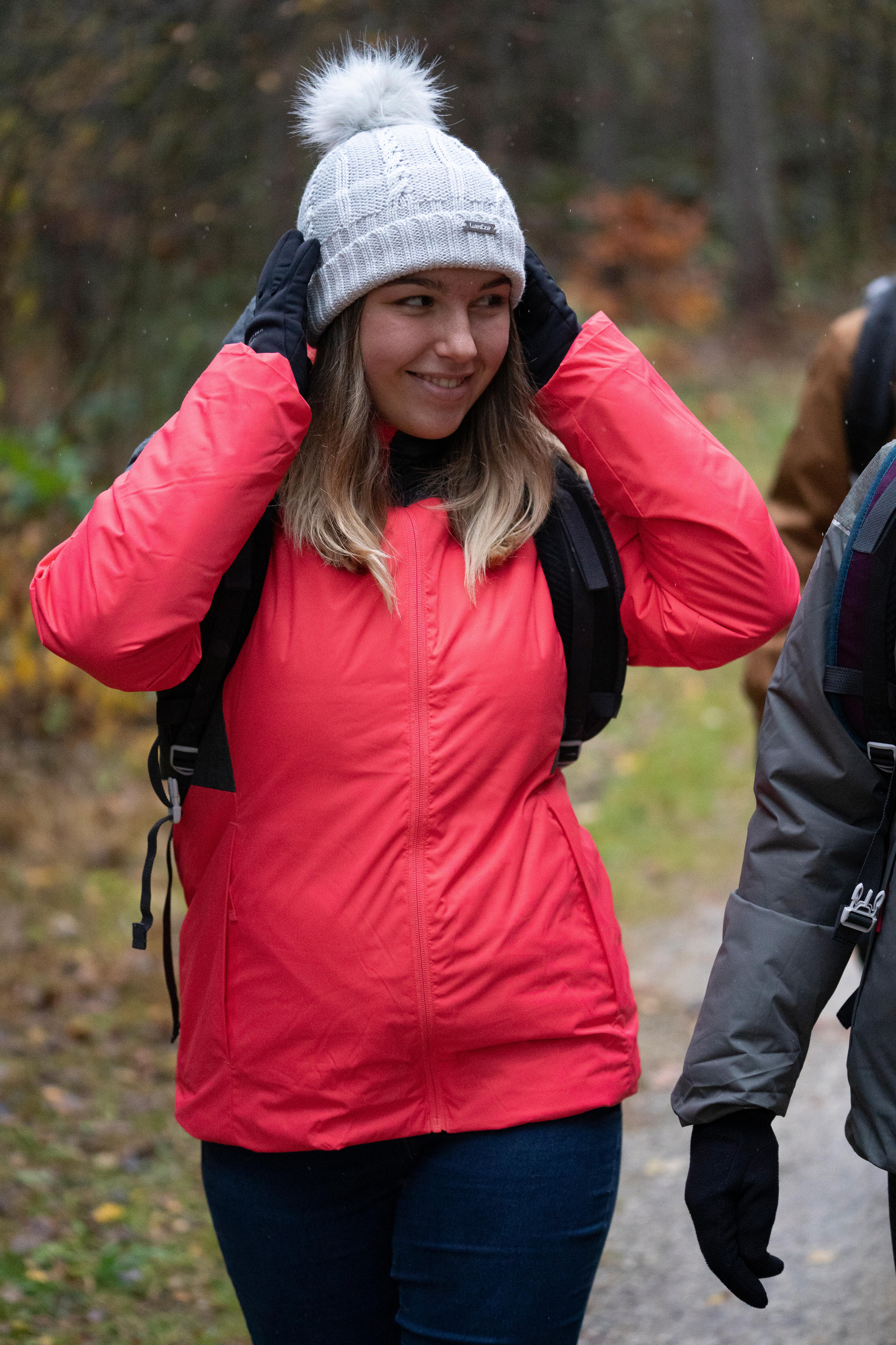 Kids’ Waterproof Winter Jacket - SH 100 Pink - QUECHUA