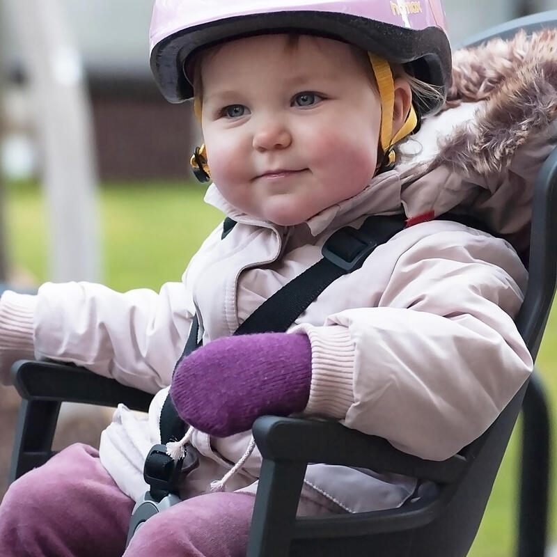 Siège enfant sur porte-bagages Hamax Zénith - Oklö - biclou pratique