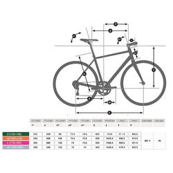 Bici città ELOPS SPEED 920 nera ELOPS | DECATHLON