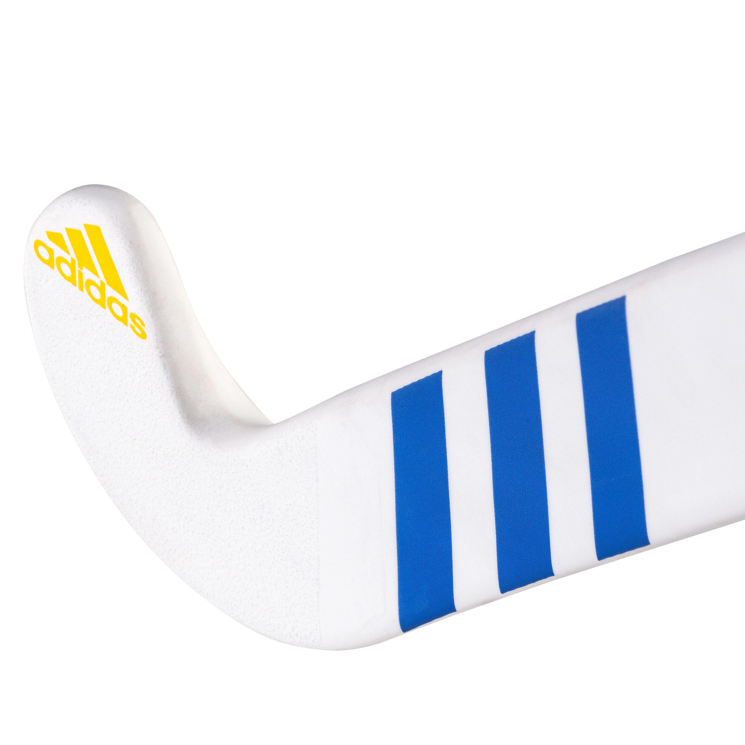 Feldhockeyschläger Ruzo .8 Fortgeschrittene Low Bow Glasfaser Erw.  weiss/blau | ADIDAS | DECATHLON