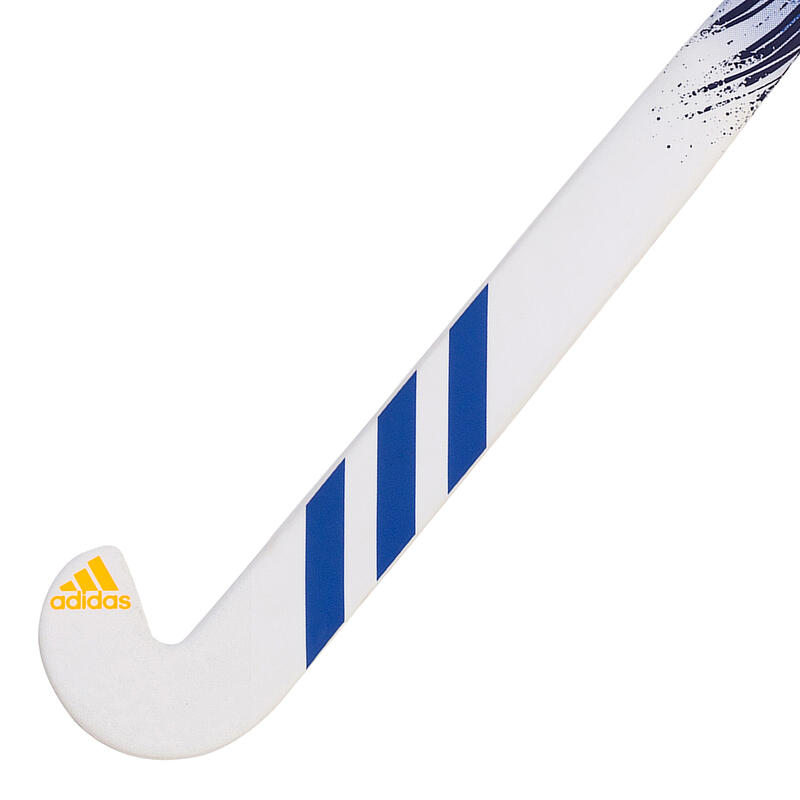 Hockeystick voor gevorderde volwassenen low bow Ruzo 8. wit/blauw | Decathlon