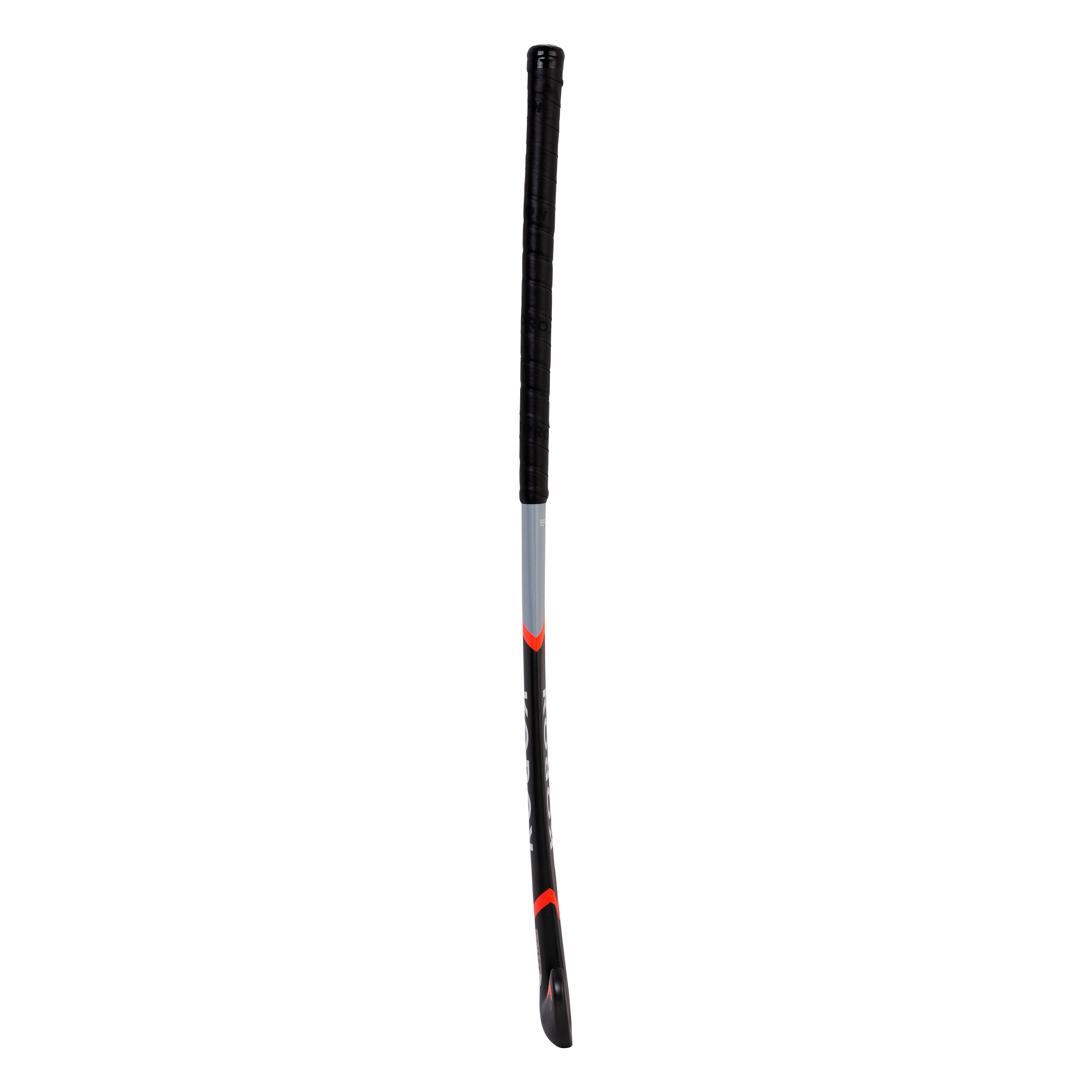 Kids' Fibreglass Mid Bow Field Hockey Stick FH500 - Grey/Pink 12/15