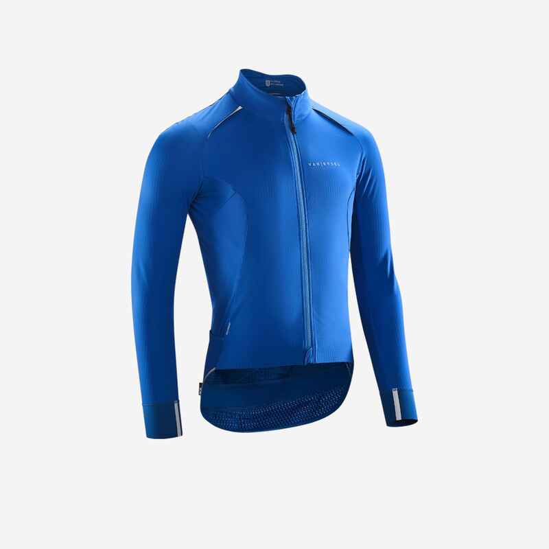 Fahrradjacke langarm Rennrad Winter Herren Racer blau Fahrradjacke langarm Rennrad Winter Herren Racer blau