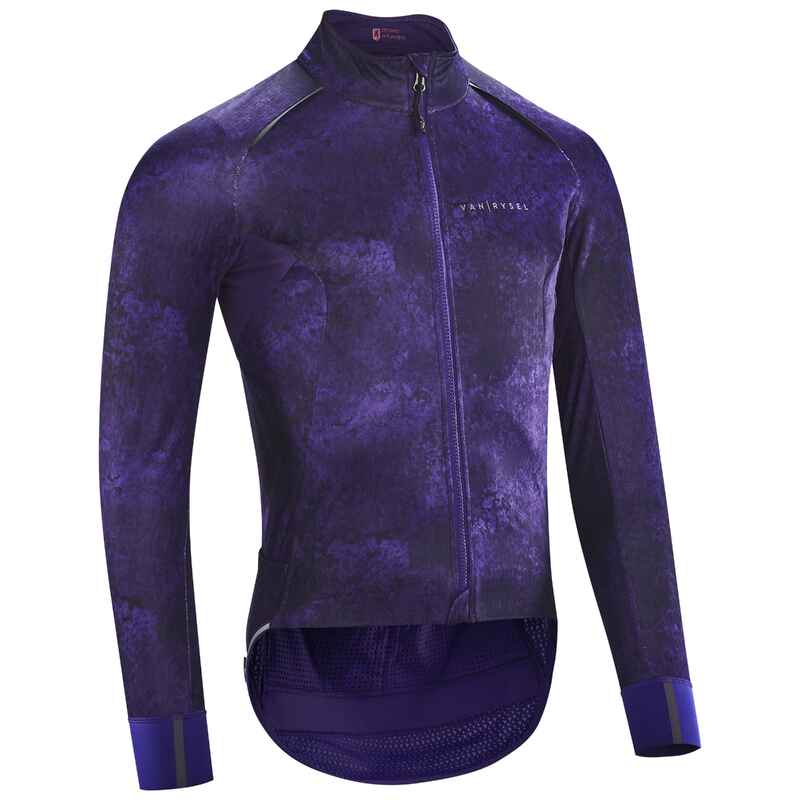 Winterjacke Rennrad langarm Racer Herren lila Winterjacke Rennrad langarm Racer Herren lila