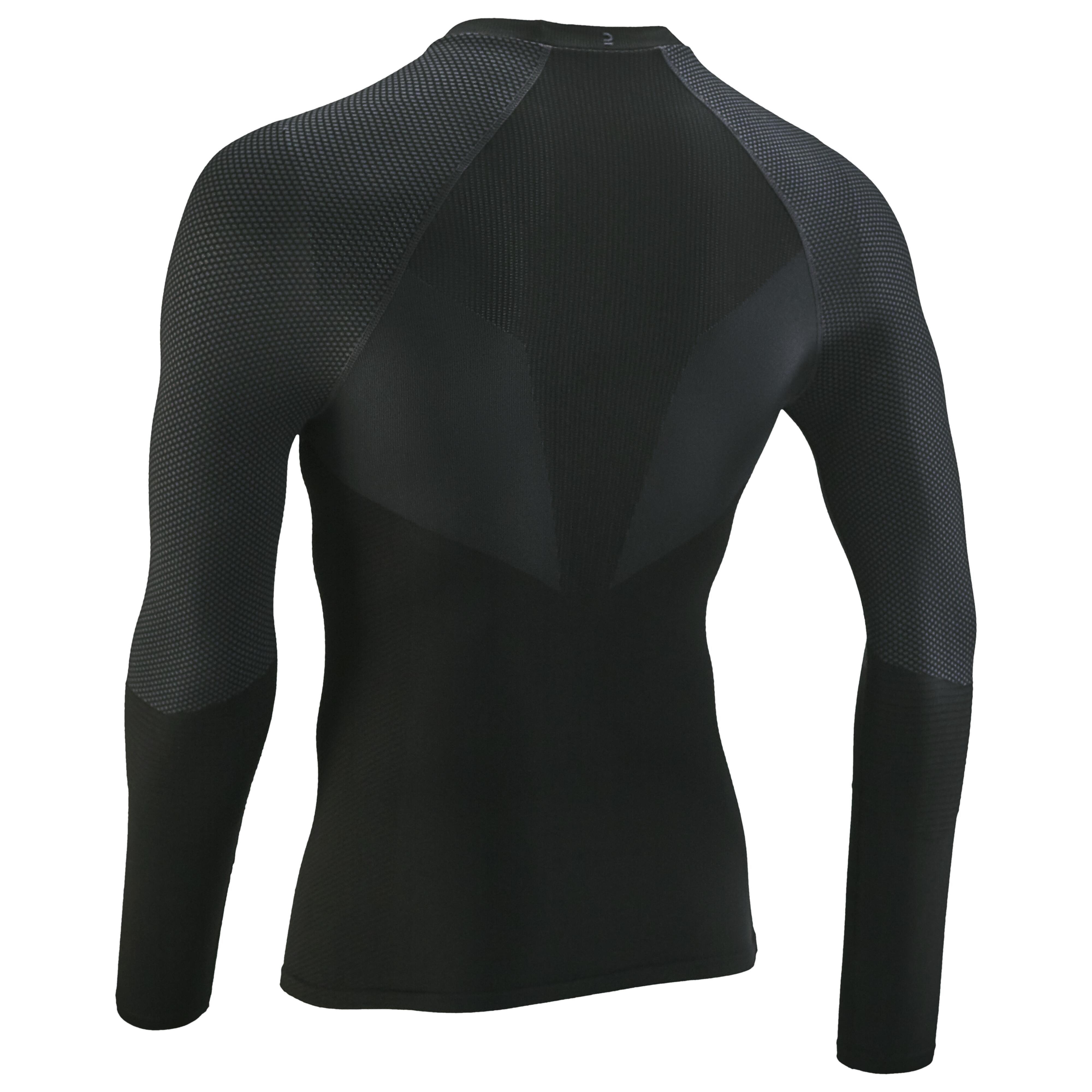 Camiseta termica de ciclismo manga larga adulto azul Decathlon